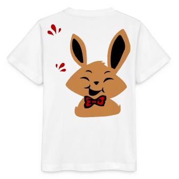 Osterhase - Stanley/Stella Kinder T-Shirt MINI CREATOR  - Weiß - Hinten - Maike (125cm)