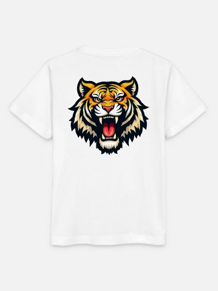 Tiger - Stanley/Stella Kinder T-Shirt MINI CREATOR - Weiß