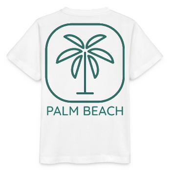 Palm Beach Beach Holidays - Stanley/Stella MINI CREATOR Kids’ T-Shirt - white - Back - Maike (125cm)