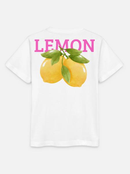 Lemon - Stanley/Stella Kinder T-Shirt MINI CREATOR - Weiß