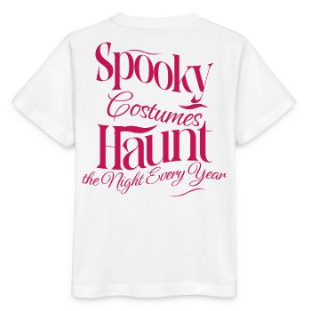 Spooky Costumes - Für die Halloween Nacht - Stanley/Stella Kinder T-Shirt MINI CREATOR  - Weiß - Hinten - Maike (125cm)