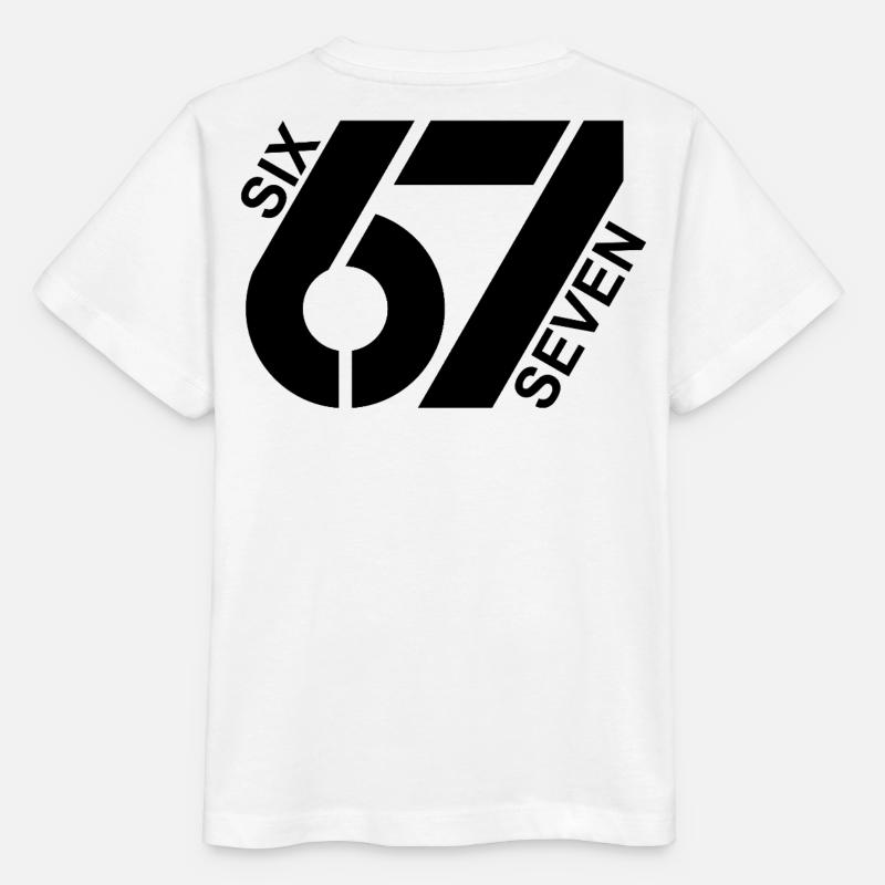 Six Seven 67 Jugendwort Meme Design - Stanley/Stella Kinder T-Shirt MINI CREATOR  - Weiß