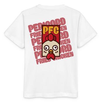 Périgord-Huhn - Stanley/Stella Kinder T-Shirt MINI CREATOR  - Weiß - Hinten - Maike (125cm)