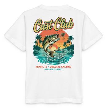 Distribution Club Miami - T-shirt bio MINI CREATOR Stanley/Stella Enfant - blanc - Dos - Maike (125cm)