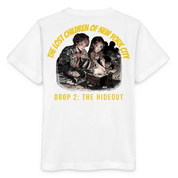 Les Enfants Perdus de New York La planque - T-shirt bio MINI CREATOR Stanley/Stella Enfant - blanc - Dos - Maike (125cm)
