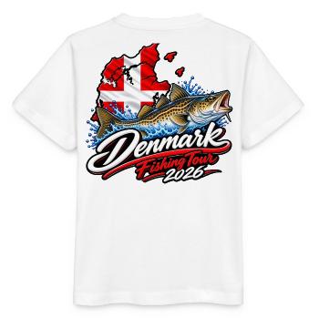 Dänemark Angelreise 2026 - Stanley/Stella Kinder T-Shirt MINI CREATOR  - Weiß - Hinten - Maike (125cm)