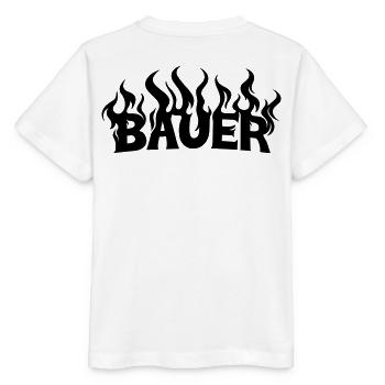 Bauer 2 - Stanley/Stella Kinder T-Shirt MINI CREATOR  - Weiß - Hinten - Maike (125cm)