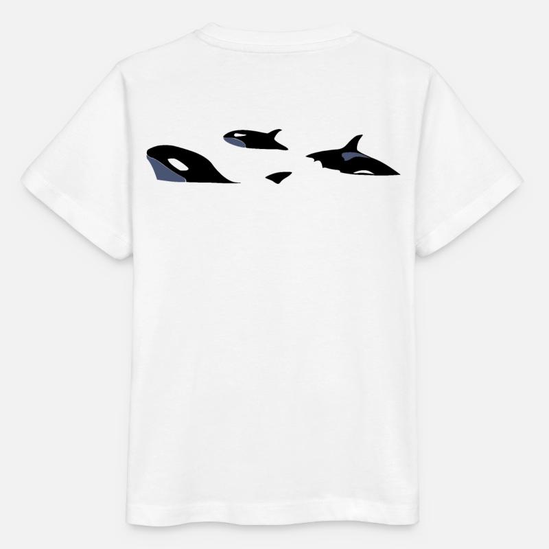 Orcas - T-shirt bio MINI CREATOR Stanley/Stella Enfant - blanc