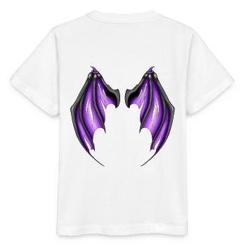 Deamon Wings funny gift idea demon wings - Stanley/Stella MINI CREATOR Kids’ T-Shirt - white - Back - Maike (125cm)