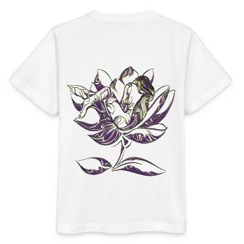 Body Art Body Künstler Tatoo Tattoo - Stanley/Stella Kinder T-Shirt MINI CREATOR  - Weiß - Hinten - Maike (125cm)