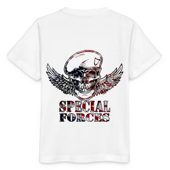 Armée - T-shirt bio MINI CREATOR Stanley/Stella Enfant - blanc - Dos - Maike (125cm)