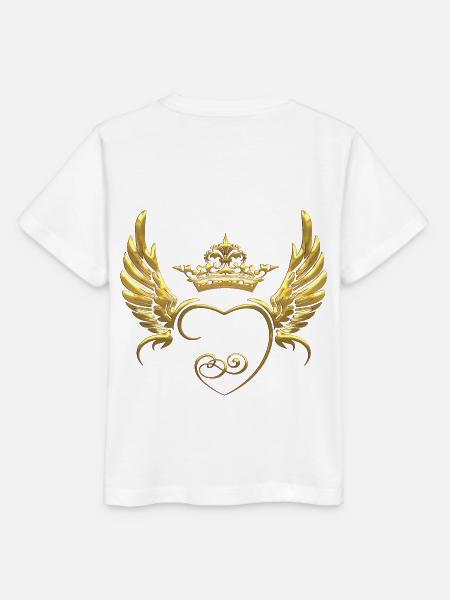 Liebe Flügel - Stanley/Stella Kinder T-Shirt MINI CREATOR  - Weiß