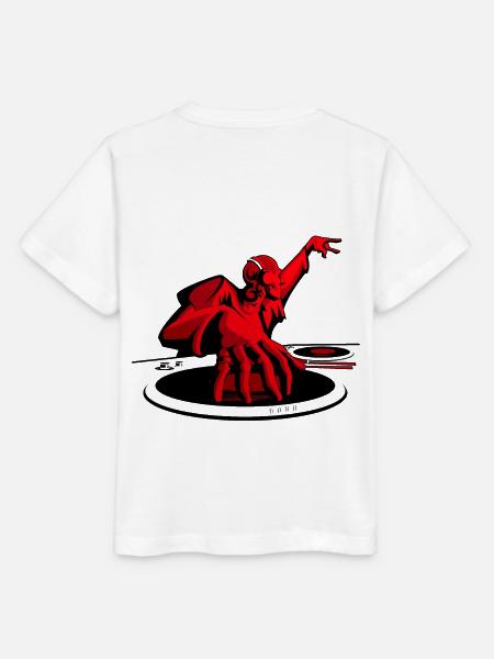 Diskjockey - Stanley/Stella Kinder T-Shirt MINI CREATOR - Weiß