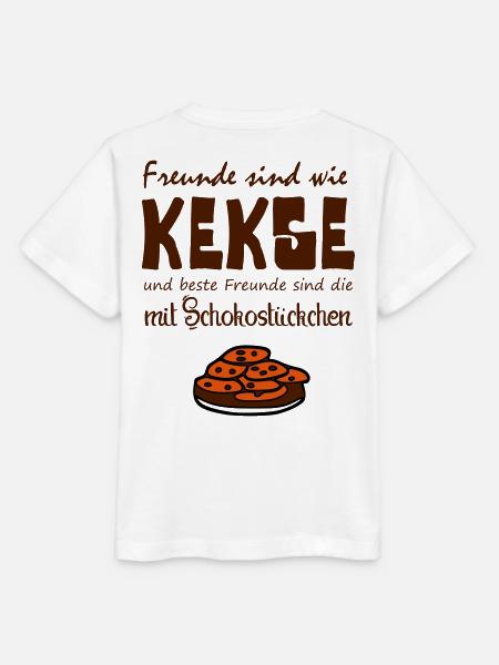 Beste Freunde Freundschaft Kekse Geschenk Idee - Stanley/Stella Kinder T-Shirt MINI CREATOR  - Weiß