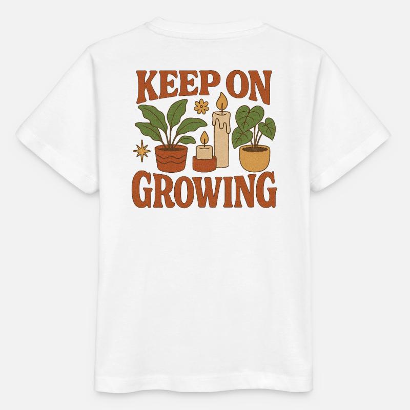 Keep_on_Growing - Stanley/Stella Kinder T-Shirt MINI CREATOR - Weiß