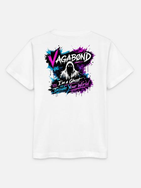 Vagabond Ghost Graffiti - Stanley/Stella Kinder T-Shirt MINI CREATOR  - Weiß
