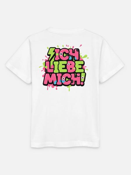 Ich Liebe Mich Graffiti Design - Stanley/Stella Kinder T-Shirt MINI CREATOR - Weiß