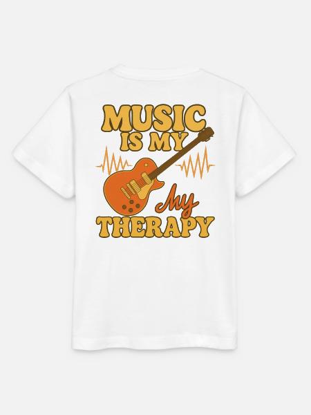 Musikliebe Therapie Design - Stanley/Stella Kinder T-Shirt MINI CREATOR  - Weiß