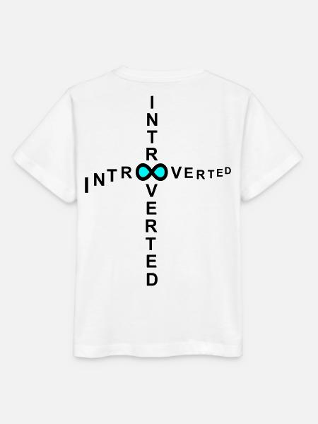 introvertiert - Stanley/Stella Kinder T-Shirt MINI CREATOR  - Weiß