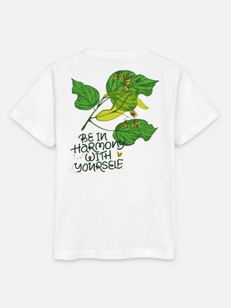 Harmonie, Natur - Stanley/Stella Kinder T-Shirt MINI CREATOR  - Weiß