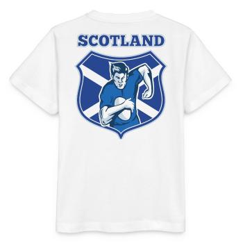 écosse, Ecosse, Scotland - T-shirt bio MINI CREATOR Stanley/Stella Enfant - blanc - Dos - Maike (125cm)