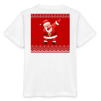Merry Christmas, Happy Holidays, Santa - Stanley/Stella MINI CREATOR Kids’ T-Shirt - white - Back - Maike (125cm)