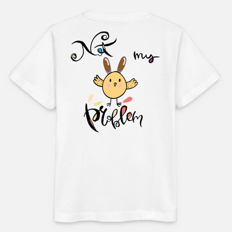 Ostern, not my Problem - Stanley/Stella Kinder T-Shirt MINI CREATOR  - Weiß