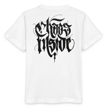 Chaos Inside - Stanley/Stella Kinder T-Shirt MINI CREATOR  - Weiß - Hinten - Maike (125cm)