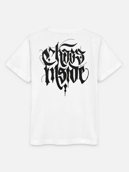 Chaos Inside - Stanley/Stella Kinder T-Shirt MINI CREATOR - Weiß