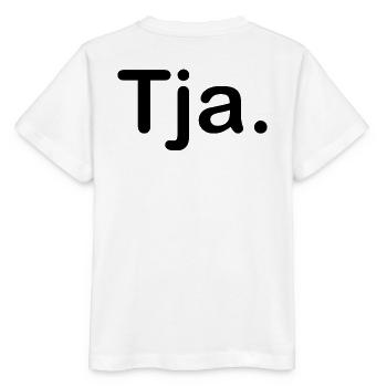 Tja. - Stanley/Stella Kinder T-Shirt MINI CREATOR  - Weiß - Hinten - Maike (125cm)