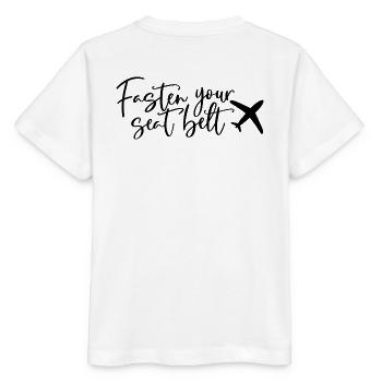 Jeûner votre ceinture - T-shirt bio MINI CREATOR Stanley/Stella Enfant - blanc - Dos - Maike (125cm)