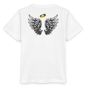 Wings Angel Wings Angels - Stanley/Stella MINI CREATOR Kids’ T-Shirt - white - Back - Maike (125cm)