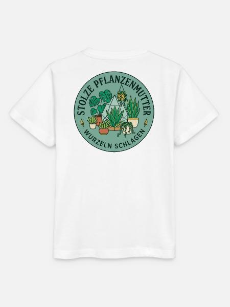Grüne Wurzeln schlagen - Stanley/Stella Kinder T-Shirt MINI CREATOR - Weiß