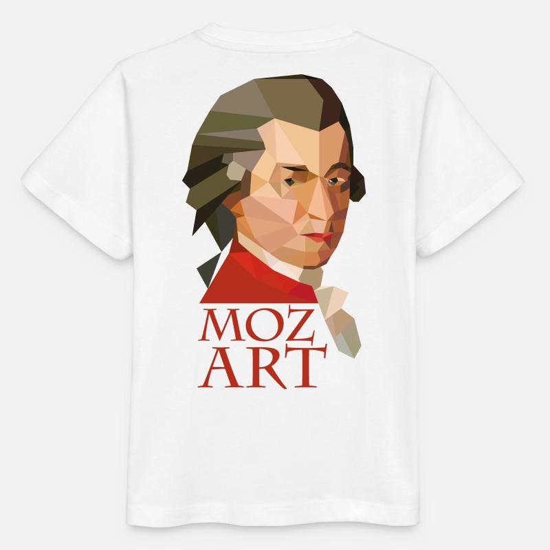 Mozart - T-shirt bio MINI CREATOR Stanley/Stella Enfant - blanc