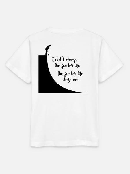 Vida de scooter - Camiseta para niños MINI CREATOR de Stanley/Stella - blanco