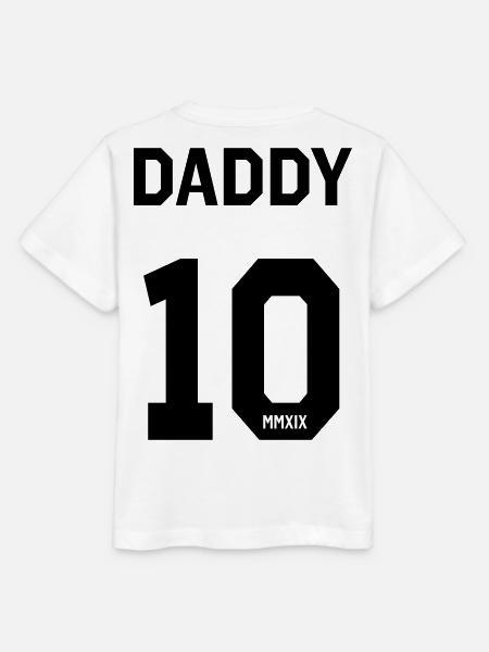 Daddy 2019 - Stanley/Stella MINI CREATOR Kids’ T-Shirt - white
