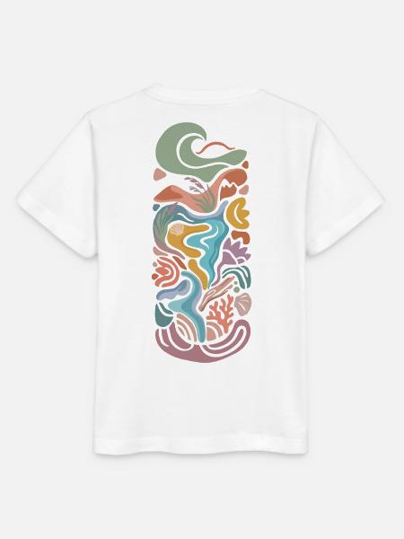 Coastal Memories - Stanley/Stella Kinder T-Shirt MINI CREATOR  - Weiß
