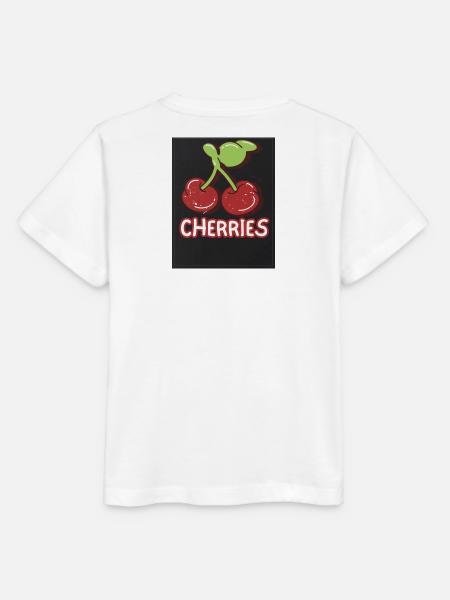 Cherry Duo Retro-Abzeichen - Stanley/Stella Kinder T-Shirt MINI CREATOR - Weiß