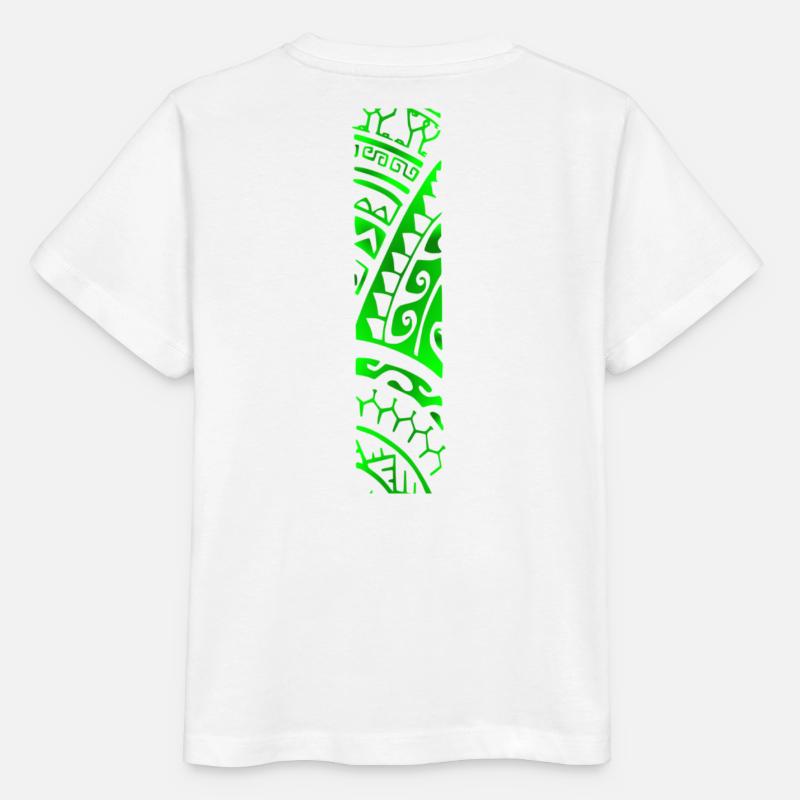 REVA (Vert) - T-shirt bio MINI CREATOR Stanley/Stella Enfant - blanc