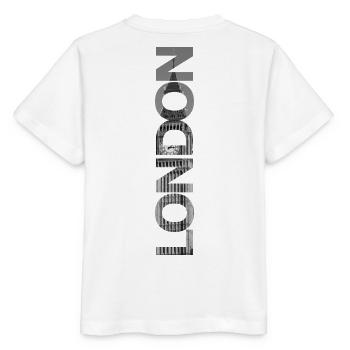 Cadeau Londres Big Ben - T-shirt bio MINI CREATOR Stanley/Stella Enfant - blanc - Dos - Maike (125cm)
