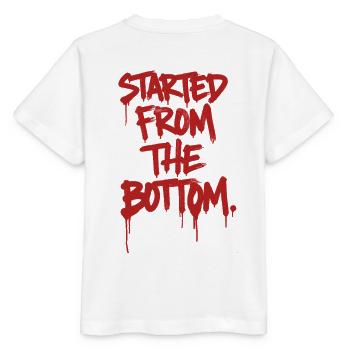 Gestartet Von Unten Graffiti - Stanley/Stella Kinder T-Shirt MINI CREATOR  - Weiß - Hinten - Maike (125cm)