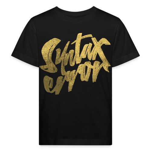 Syntax Error - Ekologisk T-shirt barn