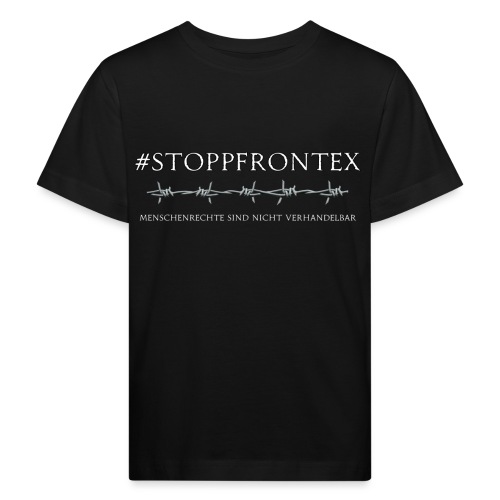 Stopp Frontex - Kinder Bio-T-Shirt