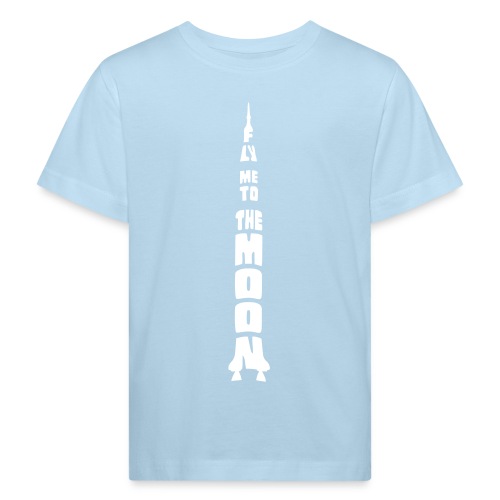 Fly me to the moon - Kinderen Bio-T-shirt