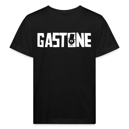 Gastone Logo WHITE png - Kinder Bio-T-Shirt