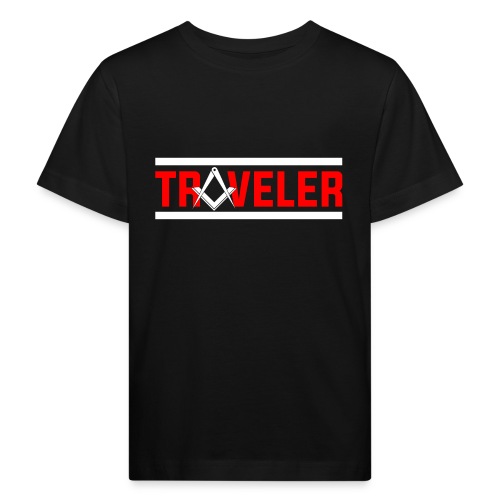 Freimaurer TRAVELER / Freemason Square compasses - Kinder Bio-T-Shirt