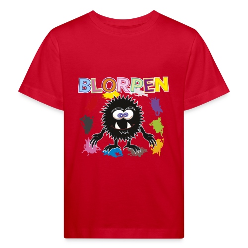 Blorp omslag gif - Ekologisk T-shirt barn
