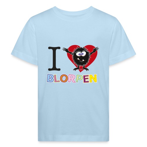 I Love Blorpen gif - Ekologisk T-shirt barn