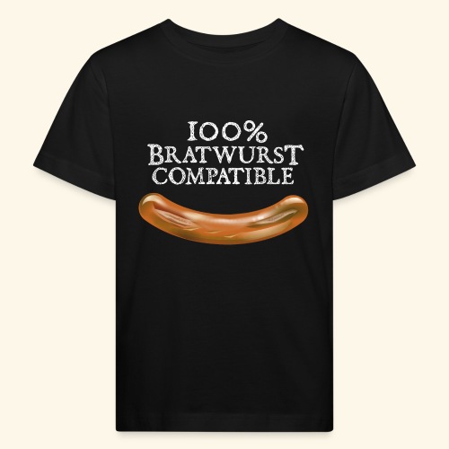 Grill T Shirt Design Bratwurst Spruch Compatible - Kinder Bio-T-Shirt