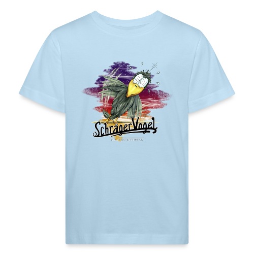 schräger Vogel - Kinder Bio-T-Shirt